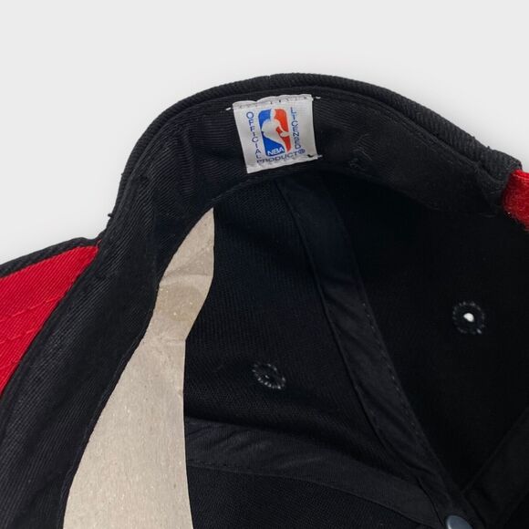 VINTAGE Miami Heat Nike Hat Cap Mens Black NBA Adjustable One Size NOS RARE NEW - Picture 7 of 8